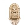Lion Head Outdoor Wall Mount Garden Water Fountain