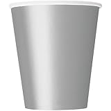 14 Count Paper Cups, 9-Ounce, Silver