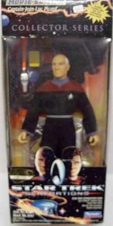 9 Captain Jean-Luc Picard Action Figure Movie Edition - Star Trek: Generations