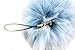 URSFUR Fox Pompon Fuzzies Fox Ball Use for Mobile Strap Coppia Keychain Multicolor 4