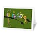 Fabulous Stationery Birds of a Feather - 12 Single Design Blank Notes (12WSDNP08)