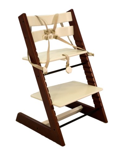 Baby: Stokke Tripp Trapp Special Edition Walnut & White High Chair