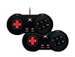 dreamGear DGPS3-1363 Arcade Fighter Classic Pad Twin Pack- Black-Red