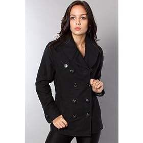 Spiewak The Bryant Pea Coat in Navy,Winter Coats & Jackets for Women