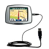 Classic Straight USB Cable for the Garmin StreetPilot C330 with Power Hot Sync and Charge capabilities - Gomadic Brand w/ TipExchange Technology