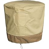Summates Air Conditioner Cover (Round),Tan