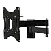 VideoSecu W41 Black Articulating Wall Mount for most 22" to 37" Flat Panel Display-Black