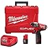 Milwaukee 2453-22 M12 Fuel 1/4 Hex Impact Driver with 2 Batteries