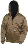 Nite-Lite PRO HOODED JACKET SIZE MED A Quilted Liner Front Slip-In Fleece Lin...