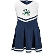 Notre Dame Fighting Irish Newborn Navy Blue Cheerleader Dress