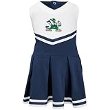 Notre Dame Fighting Irish Newborn Navy Blue Cheerleader Dress (6-9 Months)