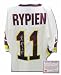 Mark Rypien Washington Redskins NFL Hand Signed Authentic Style Away White Jersey