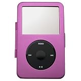 yooZoo Aluminum Hard Case for Apple iPod Video 5G 30GB and iPod Classic 80GB with Screen Protector Orchid Purple