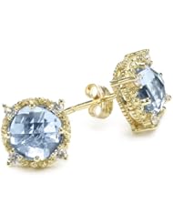 Judith Ripka "Barolo" Barolo Stud Earrings
