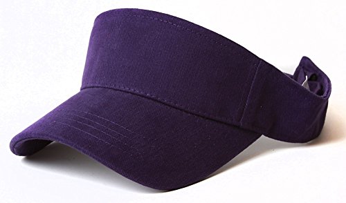 New Plain Sports Visors (Comes In Many Different Colors), Purple