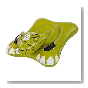 Banzai Dino Mountain Triceratops Sled - Multicolor