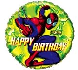 Spiderman Happy Birthday 18 Mylar Balloon