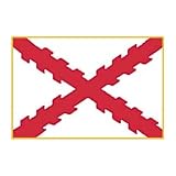 Cross of Burgundy 3ft x 5ft Nylon flag