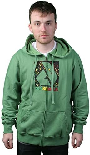 Dunkelvolk Jamaica Flourite Green Hoodie Size: XL