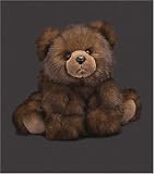 Grizzy Stuffed Plush Carry-more Christmas Purse by Bearington