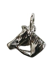 Sterling Silver Horse Head Pendant