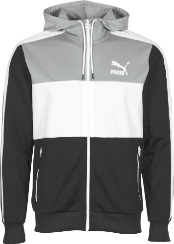 PUMA Herren Kapuzenjacke Track, black, XL, 559623 22 Preisvergleich