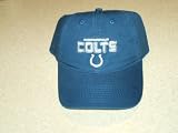 Indianapolis Colts White End Zone Adjustable Baseball Hat