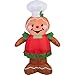 Gemmy Airblown Inflatable Gingerbread, 3.5' (1)