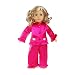 Hot Pink Pajama Set 2pc Doll Outfit Clothing -- Fits 18" American Girl Doll