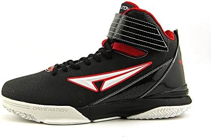 Drive Nation Men's Mach 5 Shoe,Black/White/Varsity Red,10.5 M US