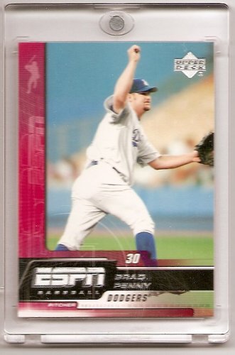 2005 Upper Deck ESPN #44 Brad Penny Los Angeles Dodgers Baseball Card - Mint Condition- Shipped In Protective Screwdown Case!