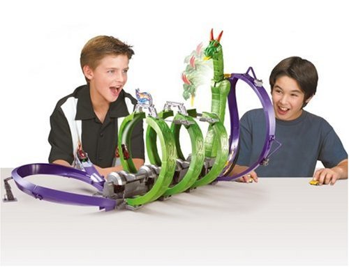 Hot Wheels Dragon Fire Track Set