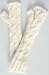 Goorin Brothers The Flashdance Cable Knit Arm Warmers in Creme,Gloves for Women