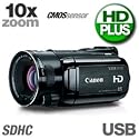 Canon VIXIA HFS100 HD Flash Memory Camcorder with 10x Optical Zoom