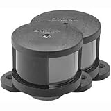 Perko 1601DP0BLK Black Horizontal Side Mount Marine Bow Light - Pack of 2
