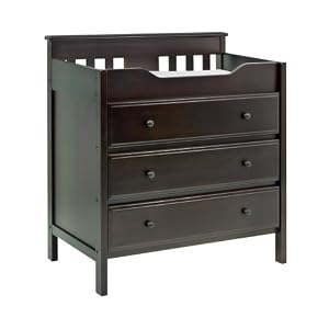 Babyletto Newhaven 3-Drawer Changer in Dark Chocolate