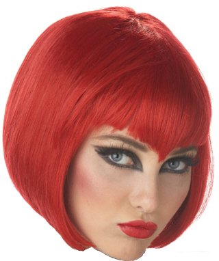Va Va Vamp Red Wig