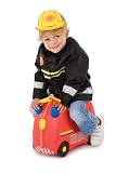 picture of Trunki Freddie the Fire Engine Ride-on Suitcase (Limited Edition)