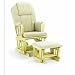 Shermag Glider Rocker Combo, Natural with Beige Chenille