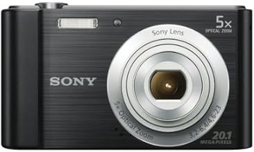 Sony W800/B 20.1 MP Digital Camera (Black)