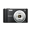 Sony W800/B 20 MP Digital Camera (Black)