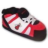 Miami Heat Comfy Feet NBA Gym Shoe Slipper - Cardinal