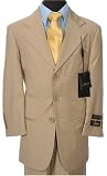 Elegant Boys Solid Tan Suit (A8087-2782)