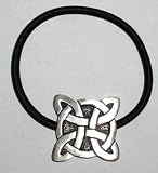 Pewter Celtic Knot Hair Tie