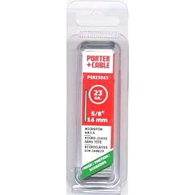 Porter Cable PIN23063 23 Ga. X 5/8" Pin Nails (2,000 Pk)