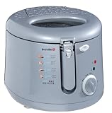 Breville VDF044 Deep Fryer with 2.1L Oil Capacity & 0.8Kg Food Capacity in Silver