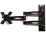 PriceLine Full Motion Wall Mount Bracket for the Westinghouse Models: LCM-17V2, LCM-19V1, LCM-20V5, LCM-22w2, LCM-22w3, LTW-19W6, LTV-27W2, LTV-27W6HD, LTV-32W1, LTV-32W6--Color Black
