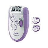 Philips HP6508 Satinelle Soft Sensitive Epilator - Lilac and White