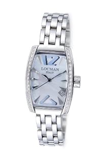 Locman Women's 151BMOPSKD Panorama Collection Steel Watch by Locman