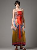 Voom Dress by Joy Han - Silk Bold Print Tubedress with Straps - Maxi Dresses for Women, Juniors, Teen Girls